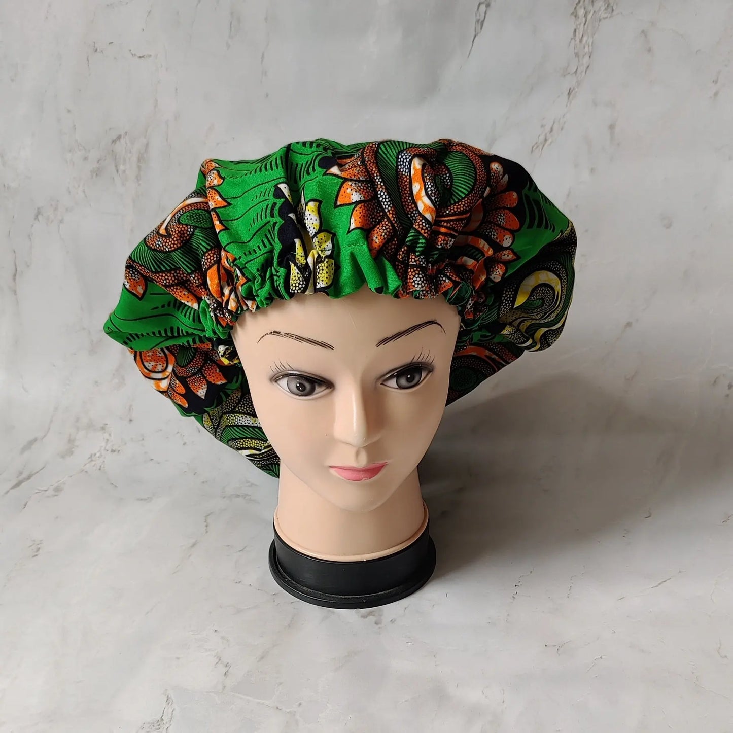 African Hair Bonnet Protects And Hydrated Hair HELGA STYLES