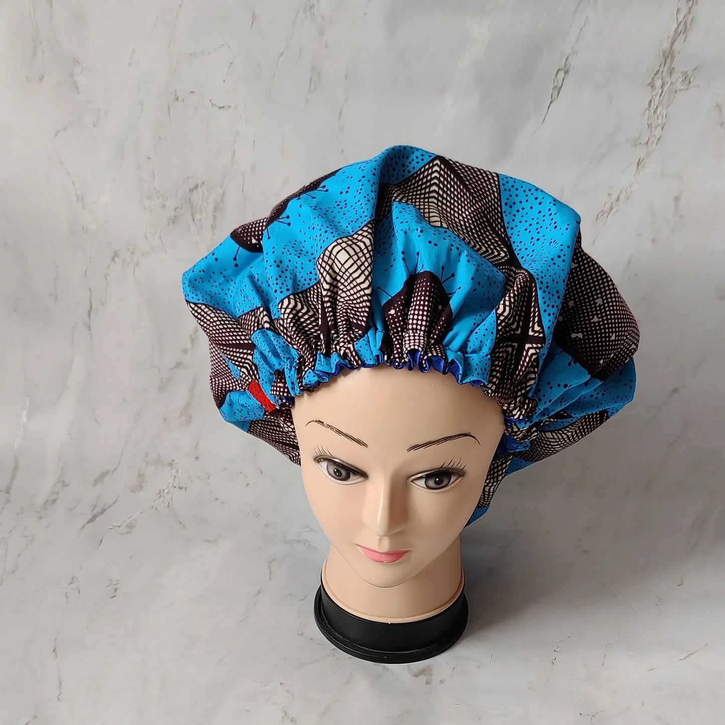 African Hair Bonnet Protects And Hydrated Hair HELGA STYLES