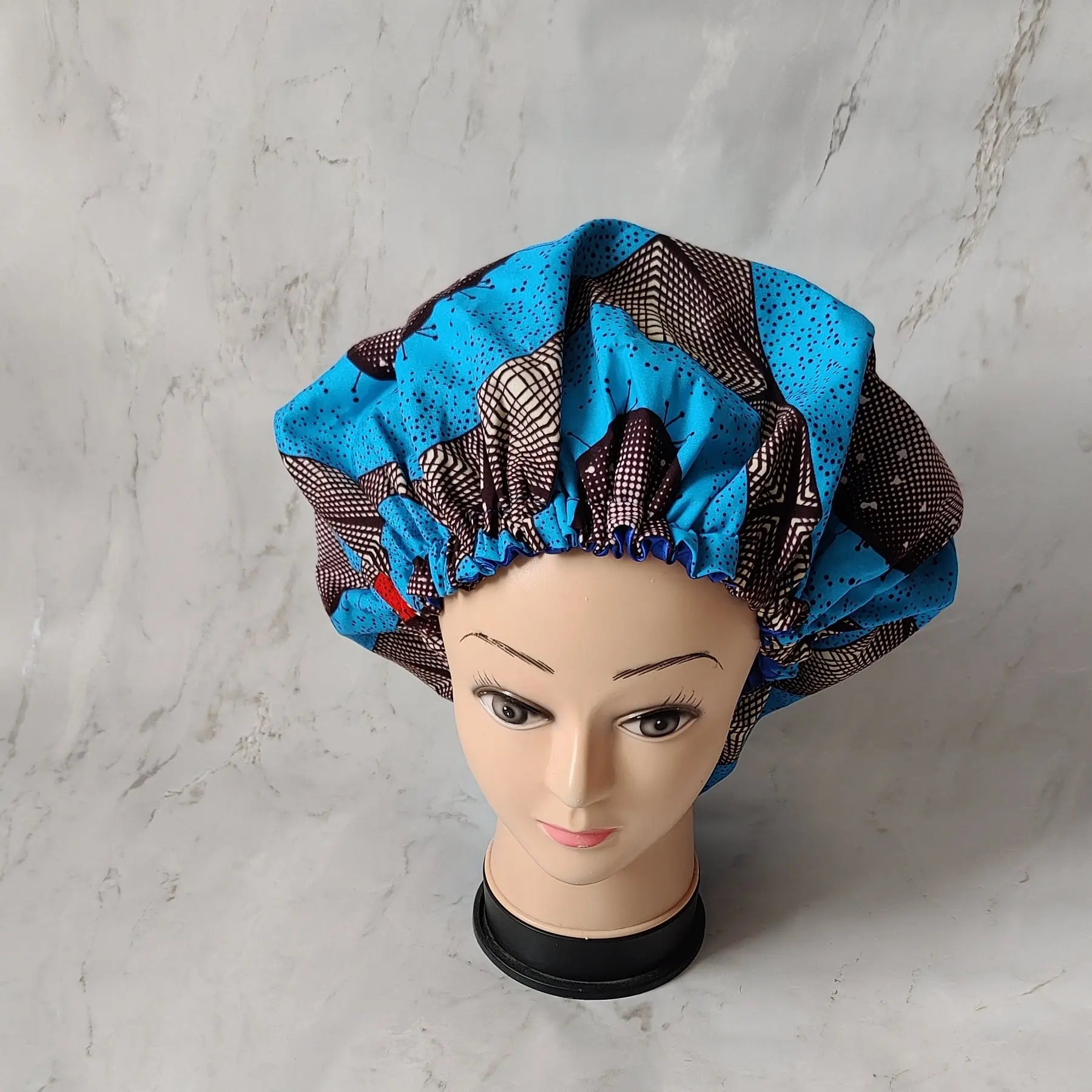 African Hair Bonnet Protects And Hydrated Hair HELGA STYLES