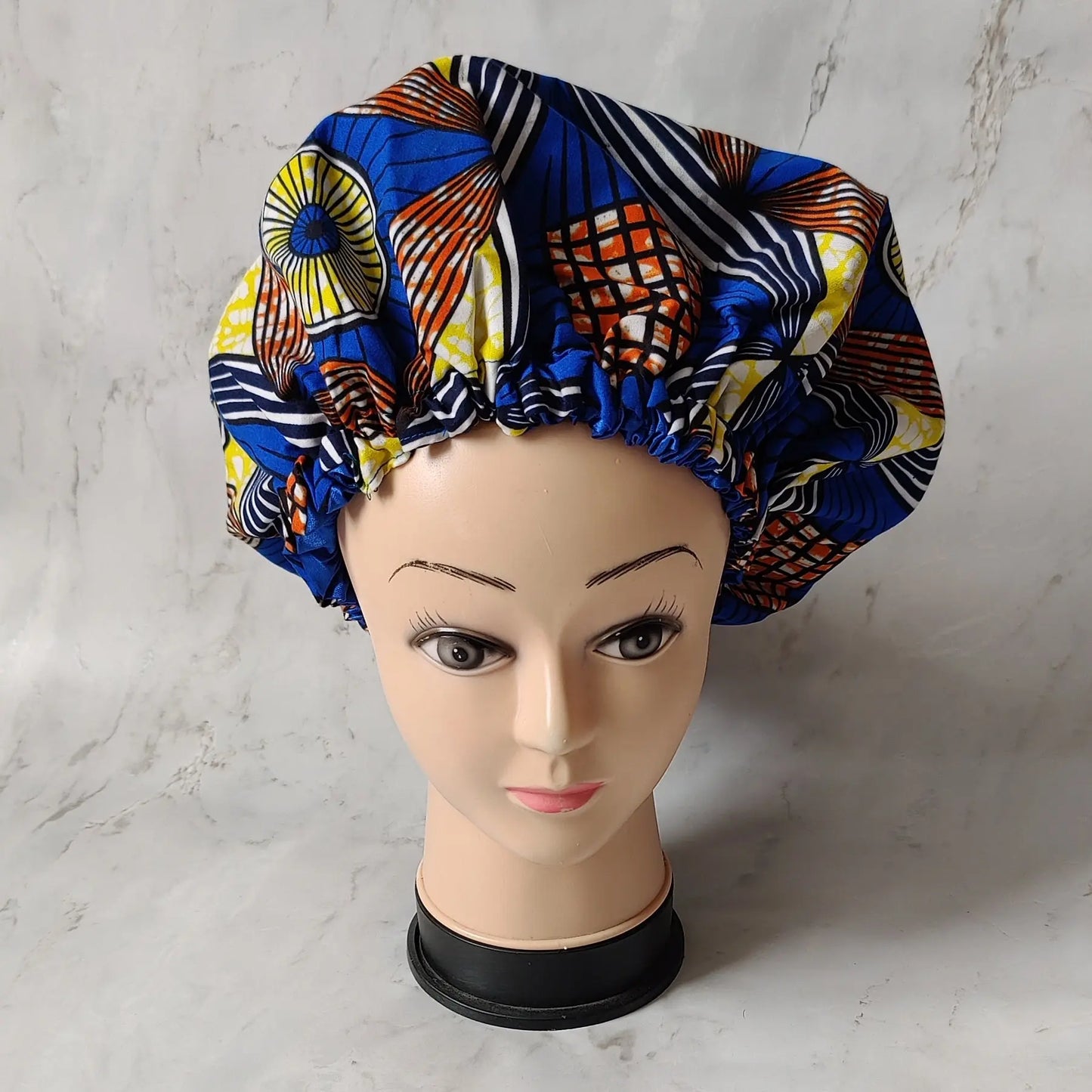 African Hair Bonnet Protects And Hydrated Hair HELGA STYLES